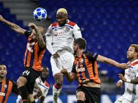 Dembele got the first. AFP