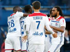 Lyon had to come from behind. AFP