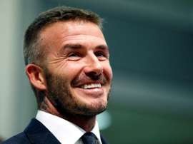 Beckham sonha alto. AFP