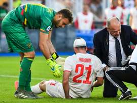 Higuain non ha ancora recuperato dall'infortunio alla testa subito contro il Lecce. AFP