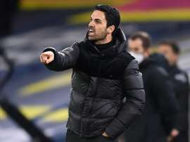 Mikel Arteta répond aux questions sur son avenir. AFP