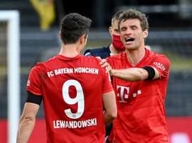 Bayern missing Mueller, Lewandowski for potential title-clincher. AFP