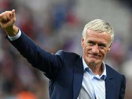Deschamps, com a França até 2020. AFP