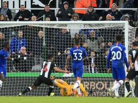 Newcastle won 1-0. AFP