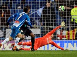 Moreno fez o único gol da partida. EFE