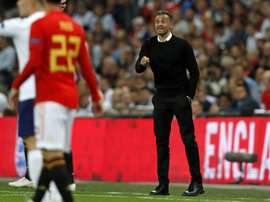 El equipo de Luis Enrique cierra su jornada internacional con amistoso. AFP