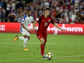 Christian Pulisic wuld be open to a move to the Premier League in future. AFP
