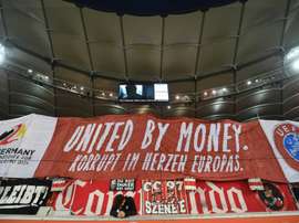 Stuttgart's fans are against Germany hosting the 2024 European Championships. AFP