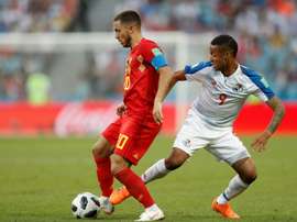 Belgium weren't pleased. AFP