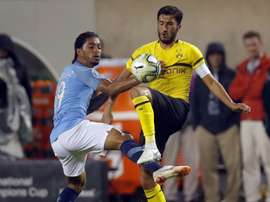 Guardiola named a young side against Dortmund. AFP
