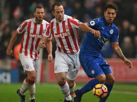 Leicester Citys Argentinian striker Leonardo Ulloa handed in a transfer request two weeks ago. AFP