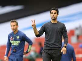 Mikel Arteta says Arsenal will not sell their stars. AFP