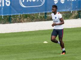 Paris Saint-Germains Jean-Christophe Bahebeck, pictured on August 11, 2016, will join Pescara