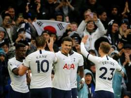 Tottenham won 2-1. AFP