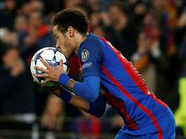 Barcelona encaminha retorno de Neymar. AFP