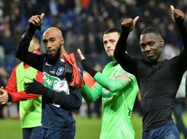 Rennes are through. AFP