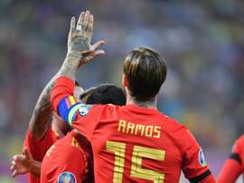 Sergio Ramos is ensured a place in Spanish football history. AFP