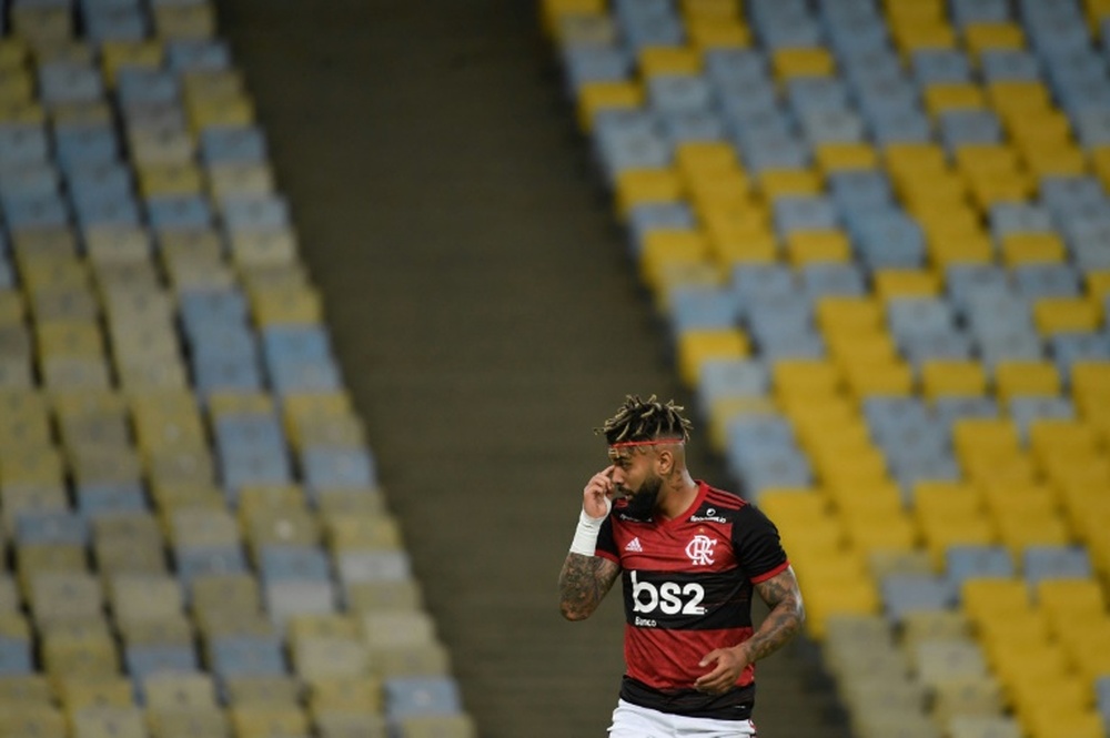 Gabigol vuelve a sonar para jugar en Europa. AFP