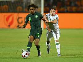 Nigeria were 4-0 up v Sierra Leone and did not win the game. AFP