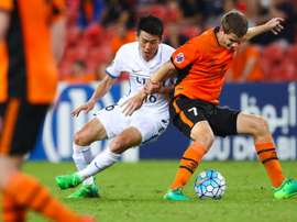 Brisbane upset Kashima Antlers.