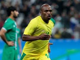 Bidvest Wits forward Gift Motupa scored for South Africa at the 2016 Rio Olympic Games. AFP