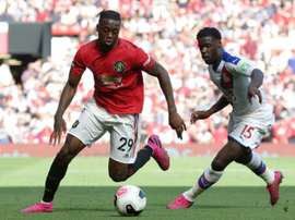 Aaron Wan-Bissaka has pulled out of the England squad due to injury. AFP