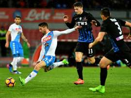 Juventus-bound Caldara dents Napoli title hopes with Atalanta win. AFP