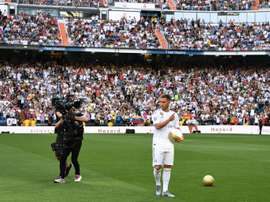 Quand Hazard rêvait du Real... en tenue du Barça. EFE