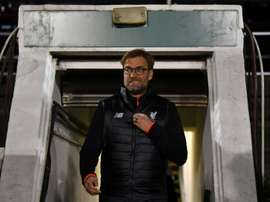 Klopp leaving the tunnel. AFP