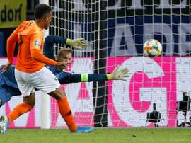 Malen has made a flying start in the Eredivisie this campaign. AFP
