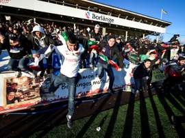 Kurds find joy in a Swedish football team's success. AFP