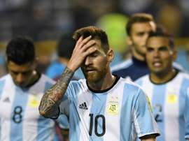 Argentina were held to a 0-0 draw in Buenos Aires by Peru. AFP