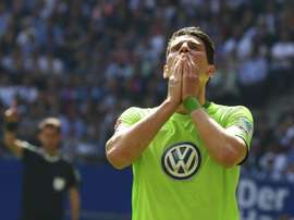 Mario Gomez a marqué l'unique but de la rencontre ce soir. AFP