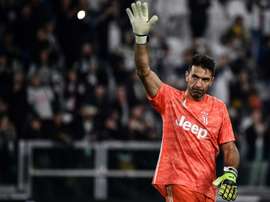 Buffon entre un peu plus dans légende en égalant Paolo Maldini en Serie A. AFP