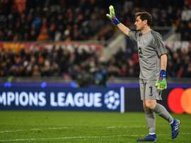 Casillas is in the Champions League Quarter-Finals with FC Porto. AFP