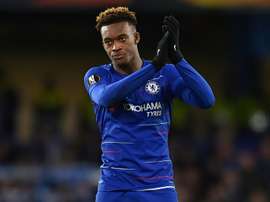 Sarri backs Hudson-Odoi. AFP