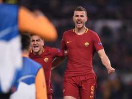 Dzeko esteve perto do Real Madrid. AFP