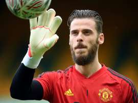Solskjaer says he 'never lost faith in De Gea'. AFP