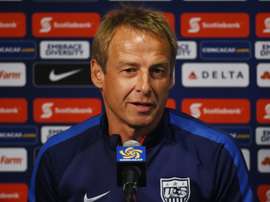 Jurgen Klinsmann, pictured on October 9, 2015, names a 22-man United States squad for an upcoming friendly against Puerto Rico