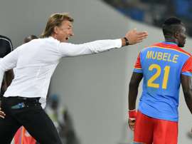 Moroccos French coach Herve Renard, seen in action during their 2017 Africa Cup of Nations Group C match between against DR Congo, in Oyem, on January 16