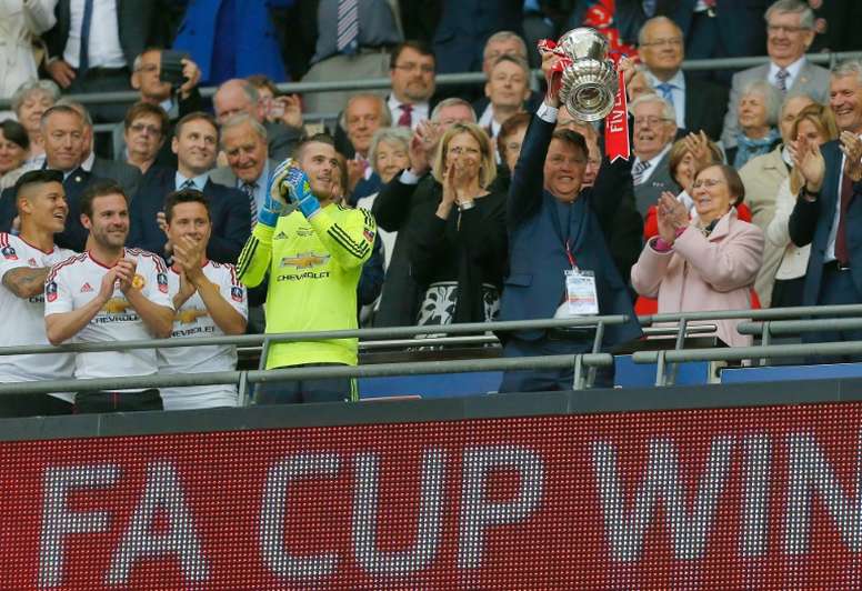wallpapers Louis Van Gaal Fa Cup van gaal thrilled to add to trophy