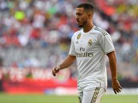 Hazard is injured and will not play in Balaidos. AFP