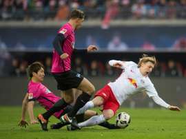 Prováveis escalações de RB Leipzig e Hertha Berlin. EFE