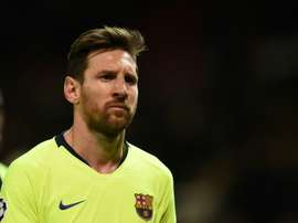 Para Huesca sem Messi, Rakitic, Busquets. AFP
