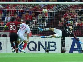 Koroki sent Urawa Red Diamonds through on away goals. AFP