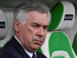 Ancelotti commenta la sconfitta del Napoli. AFP