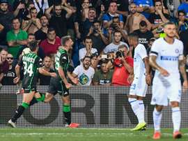 Berardi is an option for Barcelona. AFP