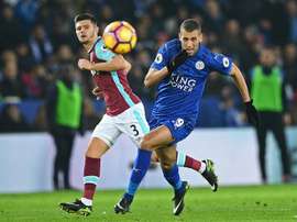O ex-Sporting CP não tem sido propriamente feliz nos 'foxes'. AFP