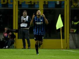 Biabiany apenas cuenta para Pioli y podría salir antes de que cierre el mercado. AFP/Archivo