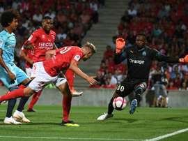 Mandanda will be out for around a month. AFP